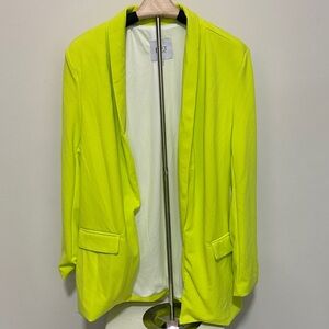 Vibrant Lime Blazer for Women